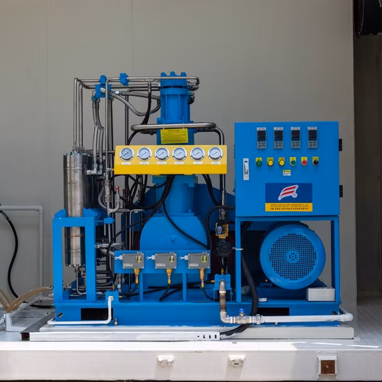 Sistema di gas di ricarica per bombole di ossigeno O2 di ossigeno Psa containerizzato medico ospedaliero in vendita