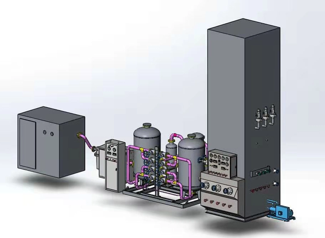 3 Years Warranty N2 Liquid Nitrogen Equipment High Performance Modular Psa Oxygen Plant for Tape Making Plant