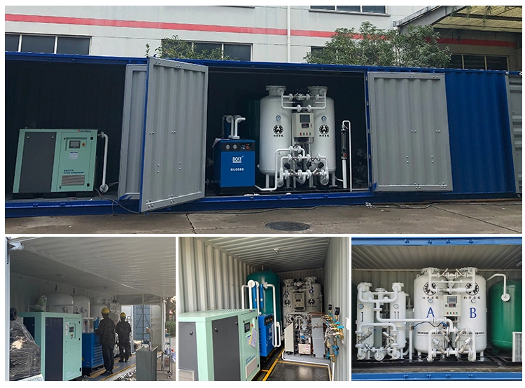 Hot Gas Separation Energy Saving Liquid Oxygen Plant Water Electrolysis Hydrogen Nitrogen Generator