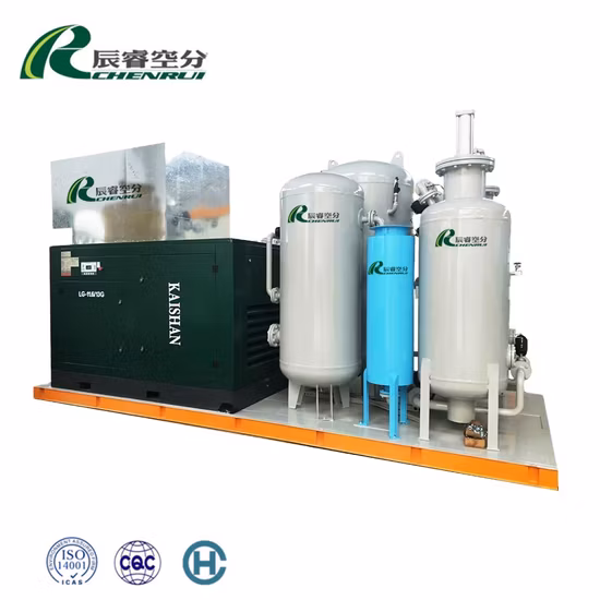 Nitrogen and Oxygen Psa Generators Psa Oxygen Plant with High Capacity and Purity