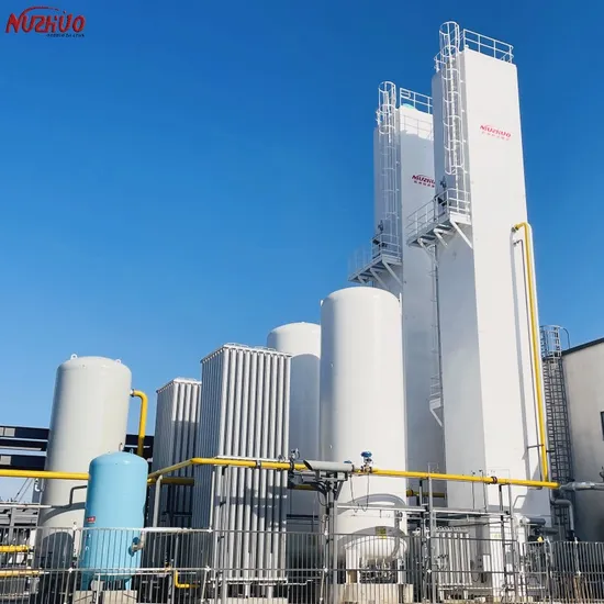 Generatore di ossigeno/azoto liquido in un impianto di produzione di gas