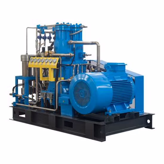 Compressore di ossigeno medico da 45KW, compressore booster di gas senza olio
