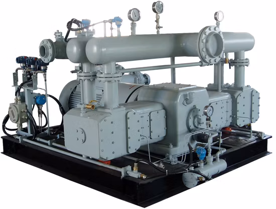 Compressore per gas di azoto booster a pistone senza olio ad alta pressione Zw-1.3 / 4-25 in vendita