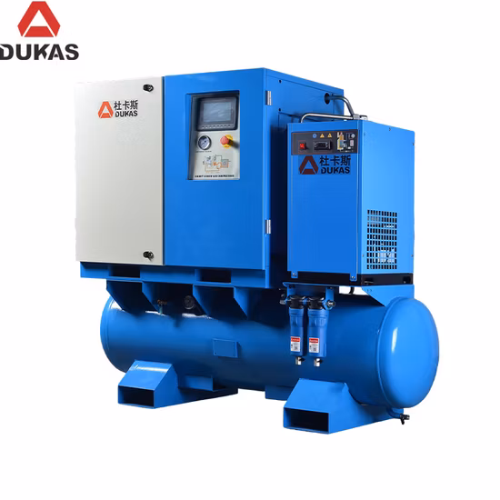 Vendita calda V2065e Benzina Gas Ossigeno Booster Prezzo Compressore d'aria da 5,5 HP con serbatoio d'aria da 100 litri