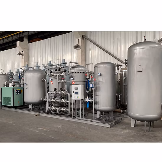 Generatore di ossigeno ad elevata purezza per impianti criogenici di separazione aria gas liquido