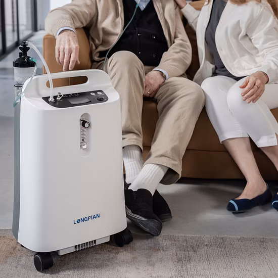 Terapia respiratoria Caire Newlife Elite Concentratore di ossigeno stazionario da 5 litri